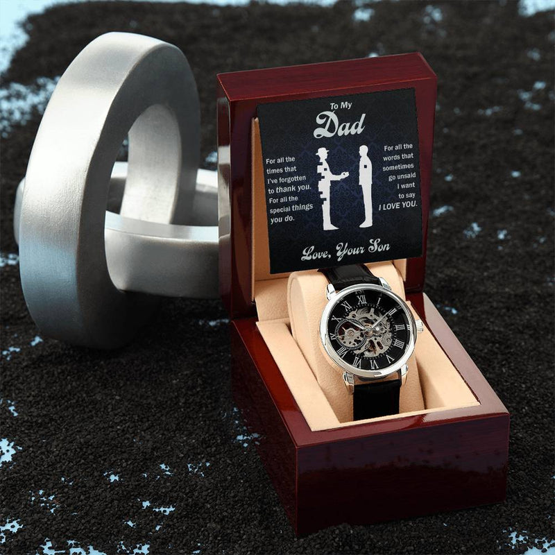 All That You Do - Openwork Watch